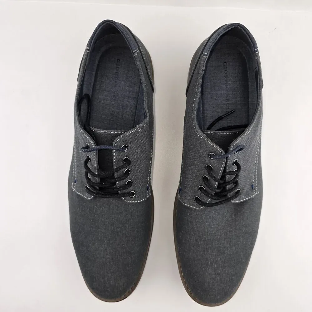 Giorgio Brutini Oxford‎ Dress Shoes Kyle Mens 12 M Gray Blue